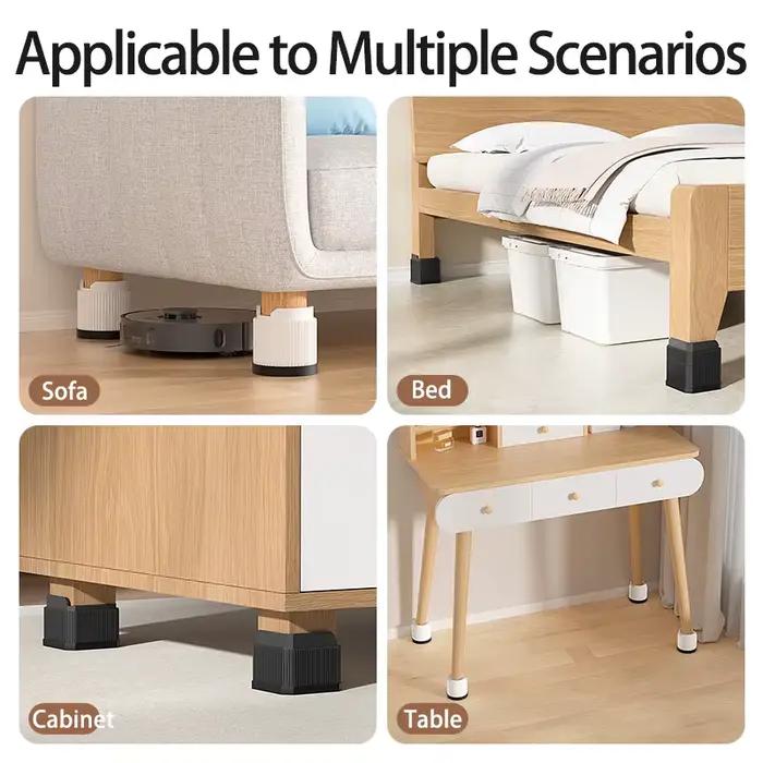 Kit de levage rapide pour meubles : rehausseurs empilables