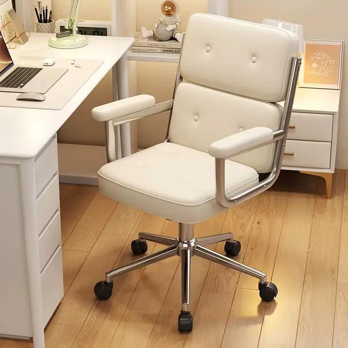 Chaise de bureau de luxe Vintage fauteuil pliant réglable moderne