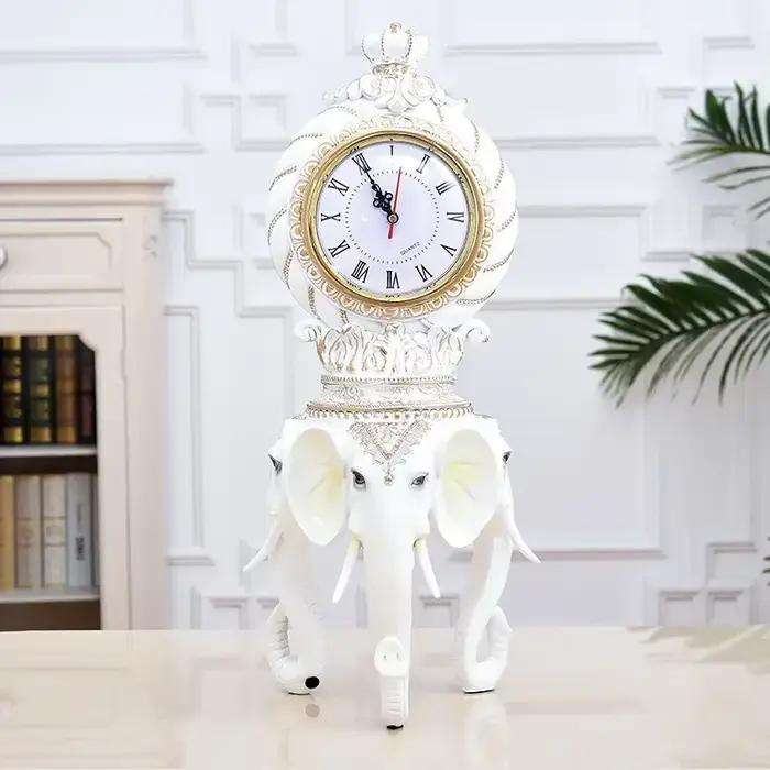 Horloge de bureau Vintage créative de style européen