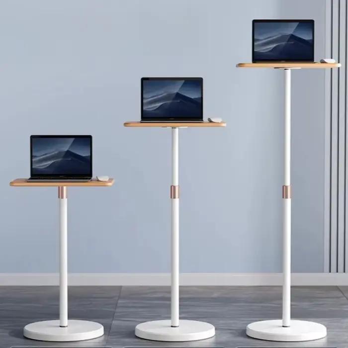 Bureau debout réglable pour ordinateur portable
