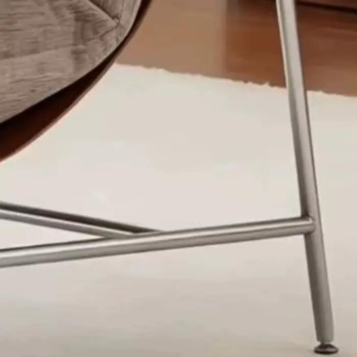 Fauteuil de salon en chenille avec fonction de réglage électrique pour un confort maximal et un design moderne minimaliste pour la décoration d'intérieur