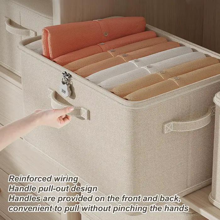 Grande boîte de rangement avec serrure