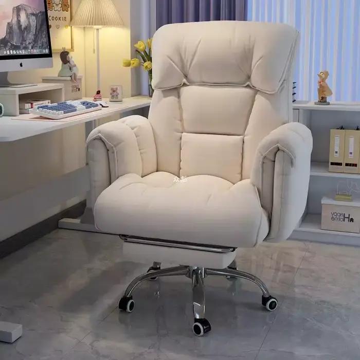 Chaise d'ordinateur assise longtemps sans câble, chaise de bureau, ascenseur de loisirs, chaises de jeu, bureau à domicile