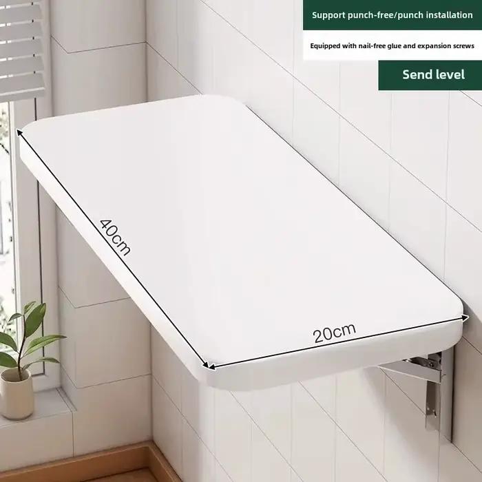 Table pliante murale, bureau pliable