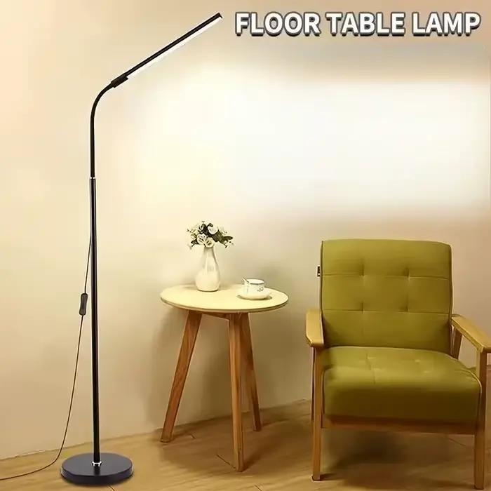 Lampadaire LED, lampe LED à col de cygne réglable pour lampes de lecture