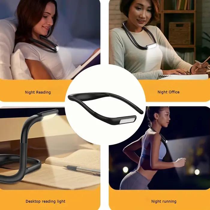 Lampe de lecture LED Flexible pour le cou
