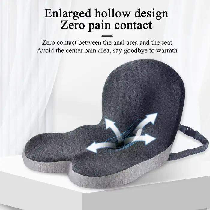 Coussin de siège ergonomique avec dossier