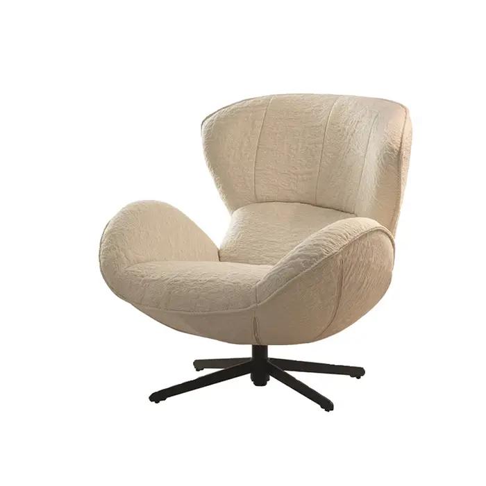 Chaise ergonomique de luxe moderne appui-tête Design minimaliste Salon lecture confortable Fauteuil