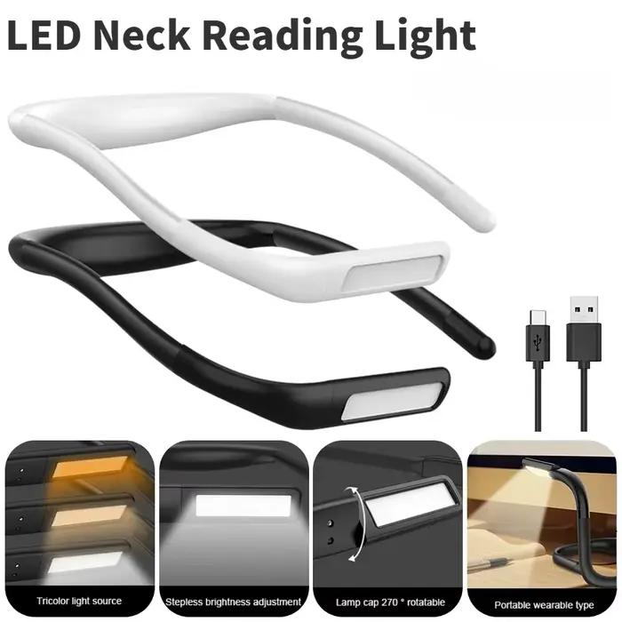 Lampe de lecture LED Flexible pour le cou