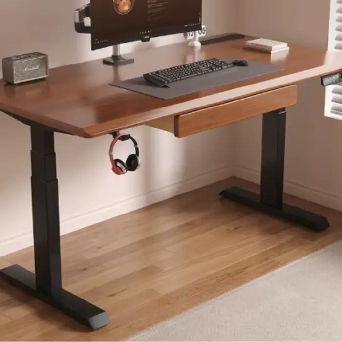 Grand tiroir sous le bureau bois durable pour rangement caché et organisation polyvalente à la maison et au bureau