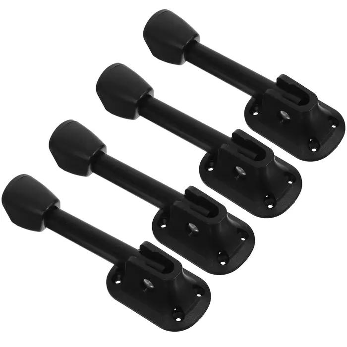 4 pièces de pieds de table pliants en fer robustes