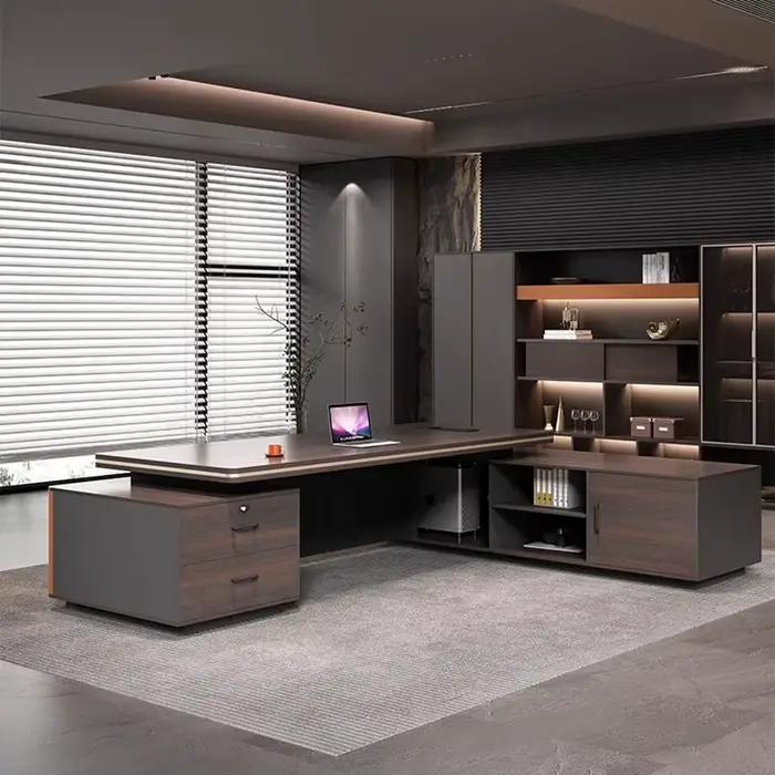 Bureau d'étude moderne SX-LBZ-085 avec armoire auxiliaire pour bureau de direction et étudiants occasions spéciales