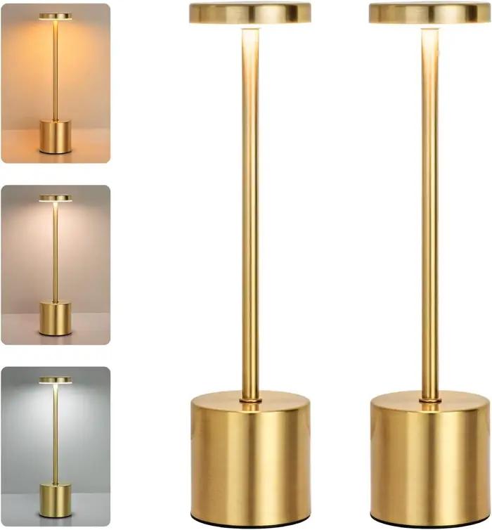 Lampe de table LED avec capteur tactile