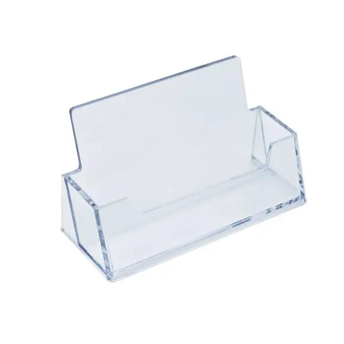Porte-cartes de visite transparent