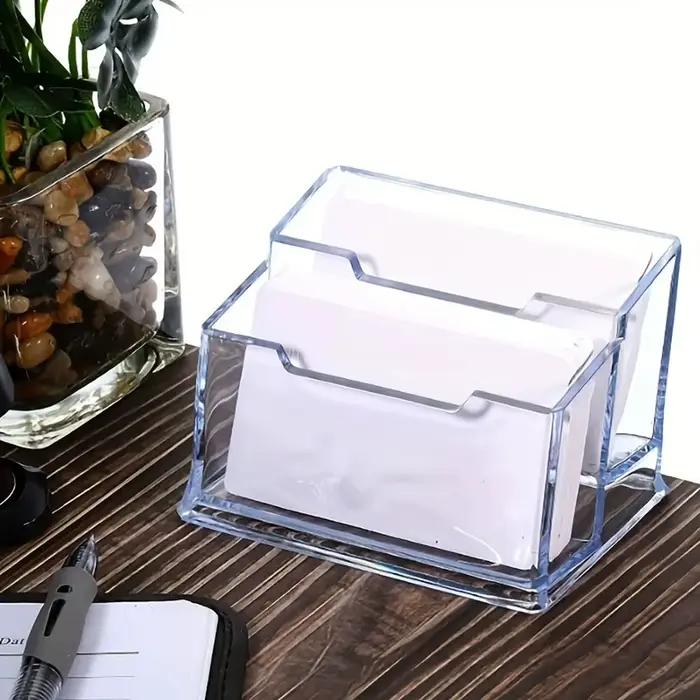 Porte-cartes de visite en acrylique