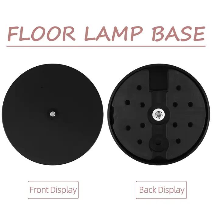 Base de lampe lestée, bloc de contrepoids lourd