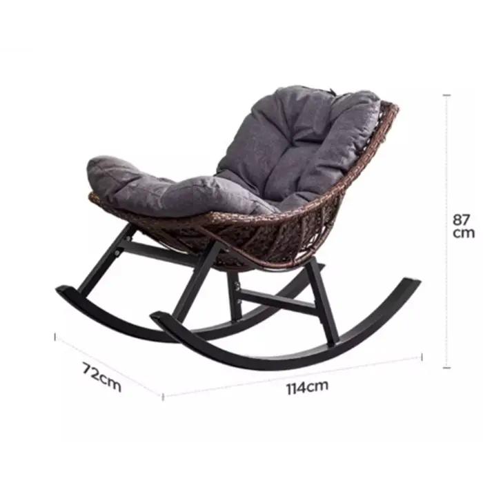 Support arrière chaises ergonomiques salon métal Relax