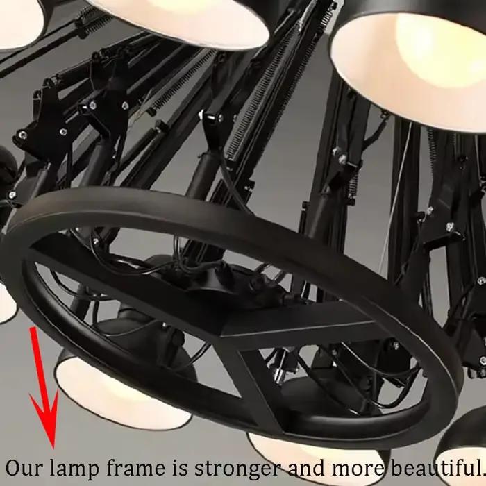Luminaire Décoratif Plafonnier Forme Arachnéenne Design Moderne Éclairage Intérieur Idéal Pour Chambre Cuisine Bureau Occasions Spéciales