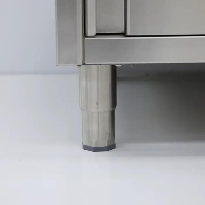 Armoire d'évier commerciale en acier inoxydable 201 304, armoire d'évier simple et double, armoire de grande capacité, lavabo indépendant