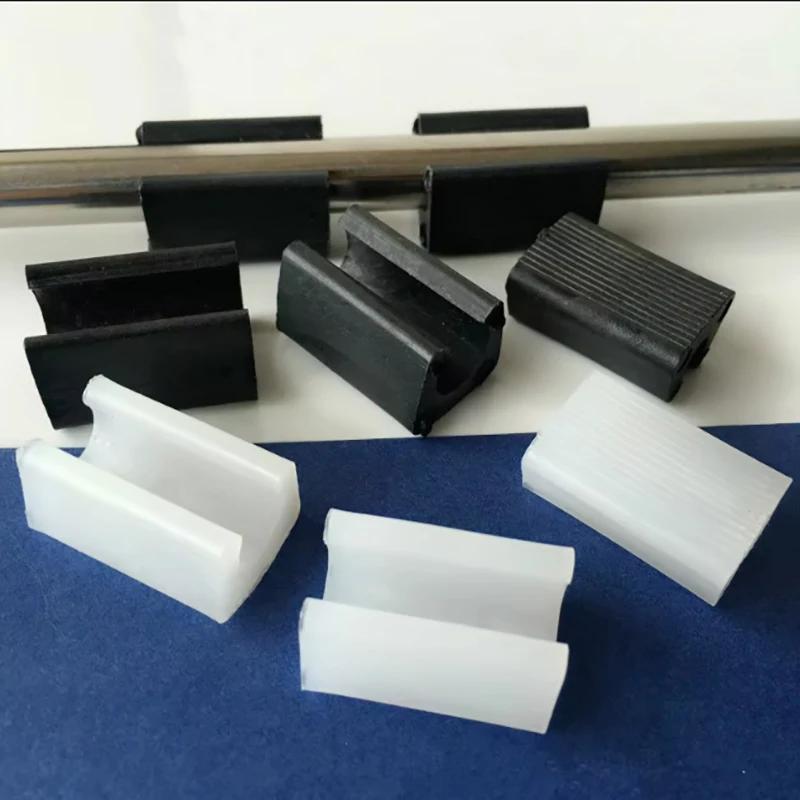 Coussinets de pieds de meubles en plastique, couvre-pieds de Table, coussinets de chaise, colliers d