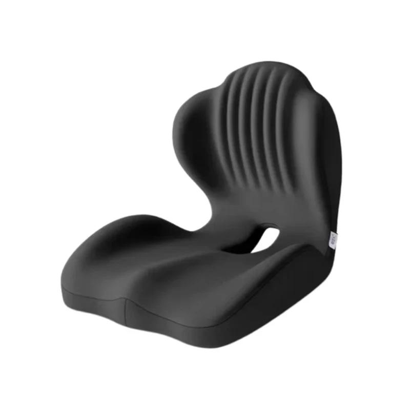 Coussin de siège ergonomique en mousse à mémoire de forme avec support lombaire – pour soulager les douleurs dorsales