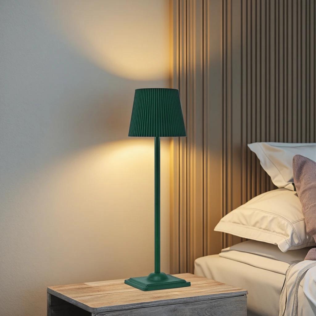 Lampe de Table sans fil LED Rechargeable, lampe de lecture tactile à gradation continue, lampe de chevet, de bureau, d'hôtel, de Bar, de chambre à coucher, décoration