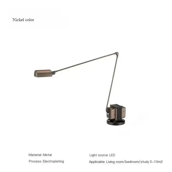 Lampadaire Design italien moderne Style rétro Simple salon étude bras oscillant réglable lampe de Ta