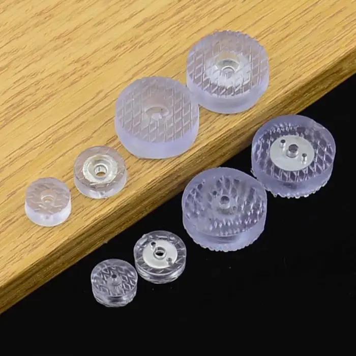 Coussinets de pieds de meubles ronds en Silicone, 10 pièces, couvre-pieds antidérapant, pour Table,