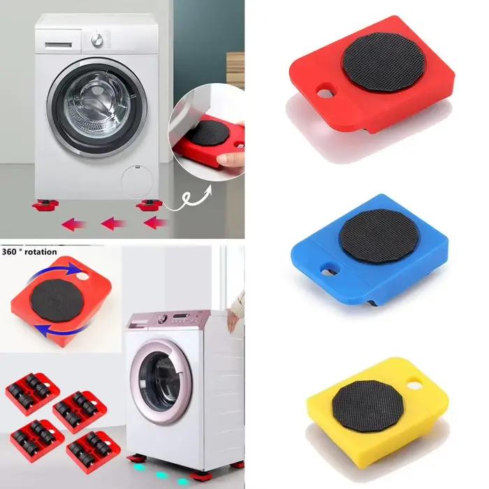 Les roulettes de meubles lourds se déplace les outils de meubles, levier de Transport, roue mobile,
