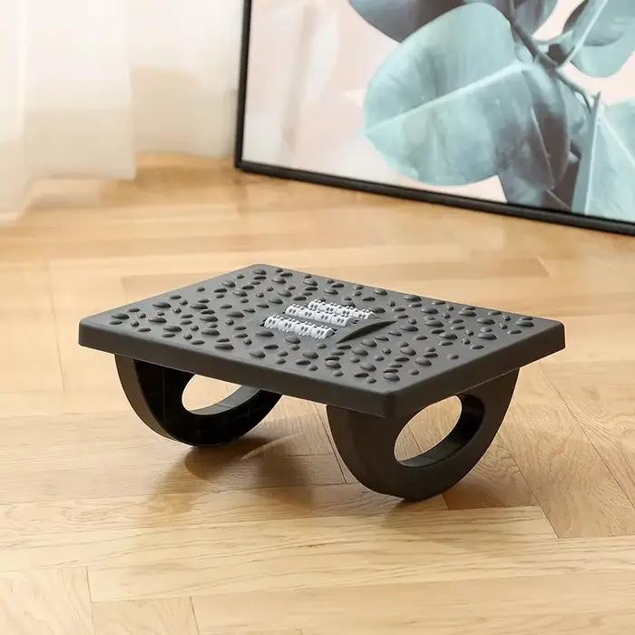 Repose-pieds portable sous le bureau, tabouret ergonomique avec rouleaux de Massage, repose-pieds po