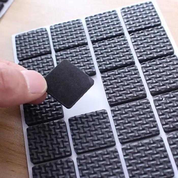 Lot de 48 protections antidérapantes autocollantes pour pieds de table et chaise, tapis de protectio