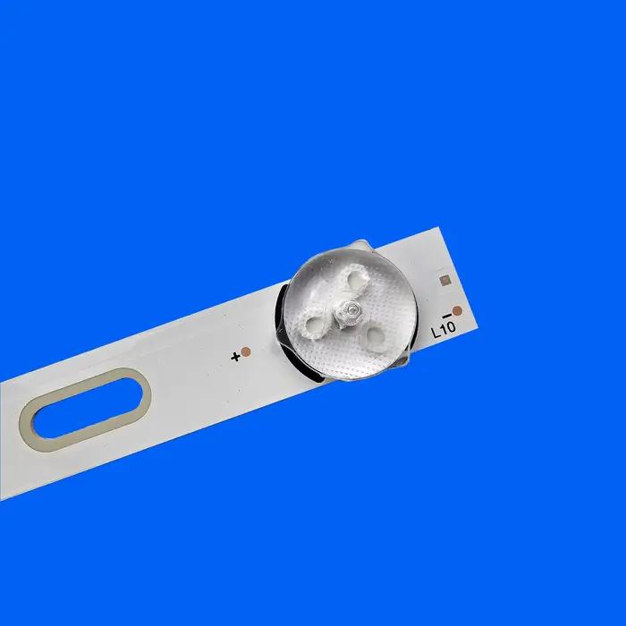 Bande de rétroéclairage LED, 10 lampes pour ST-5540US MS-L3184 V2 RTV5519SM K55DLX9US TVB55R4PR004 S