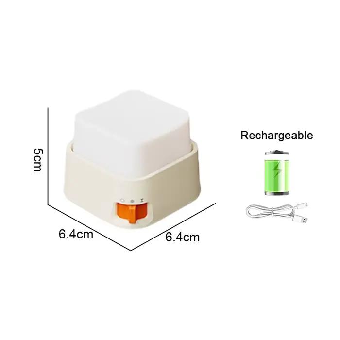 LED veilleuses lampe de Table de chevet décoration de chambre USB lampe à LED Rechargeable décor vac