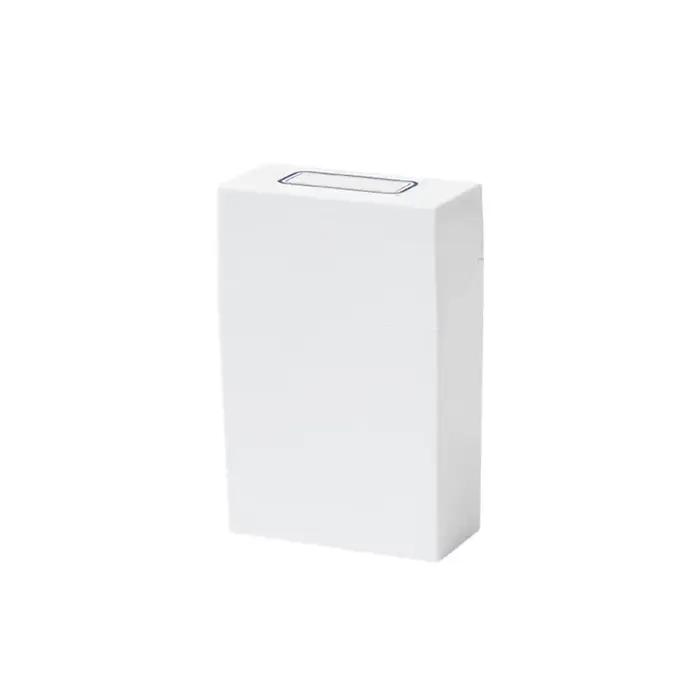 Boîte de rangement de bureau à couvercle rabattable, Mini idole blanche, carte Photo, orangiseur, pe