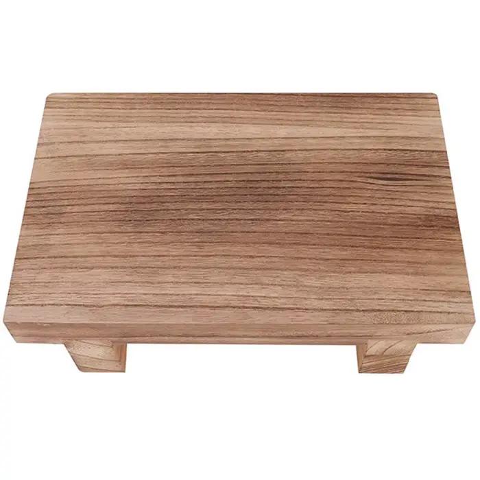 Repose-pieds ergonomique en bois pour bureau, maison, chambre à coucher, salle de bain, repose-pieds