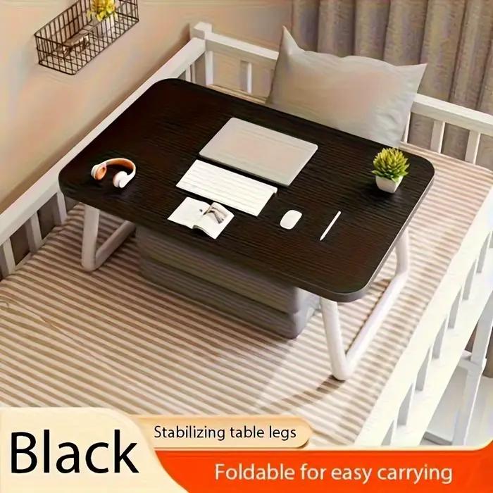 Bureau pliant multifonctionnel pour lit et canapé, table d'étude portable pour ordinateur portable a