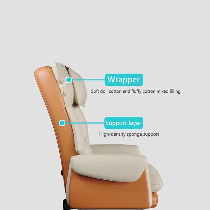 Chaise de jeu ergonomique WCG avec repose-pieds, meubles de chambre à coucher, injecteur d'ordinateu