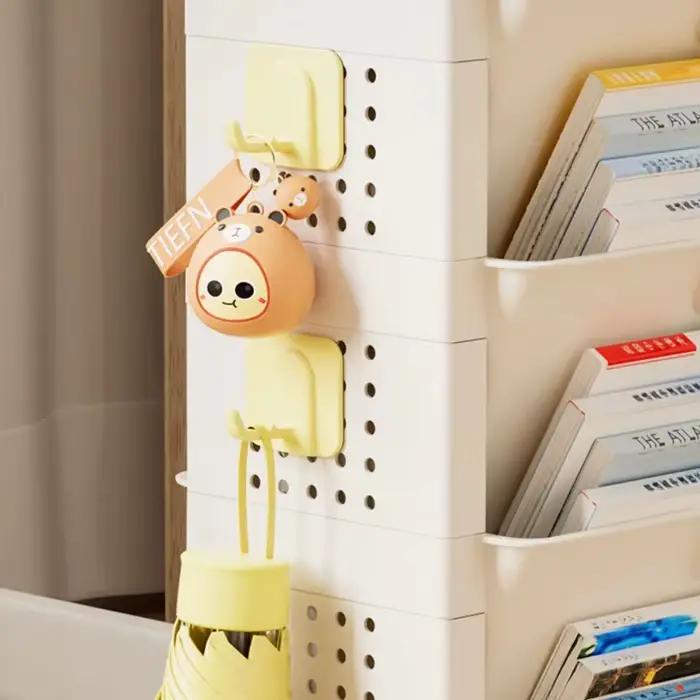 Bibliothèque Mobile à roulettes, organisateur de bureau pour étudiants, support de rangement pour li
