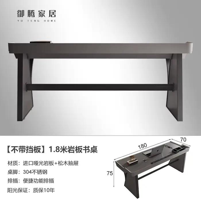 Bureau de Style européen haut de gamme, grande Table sédentaire artisanale offrant confort ergonomiq