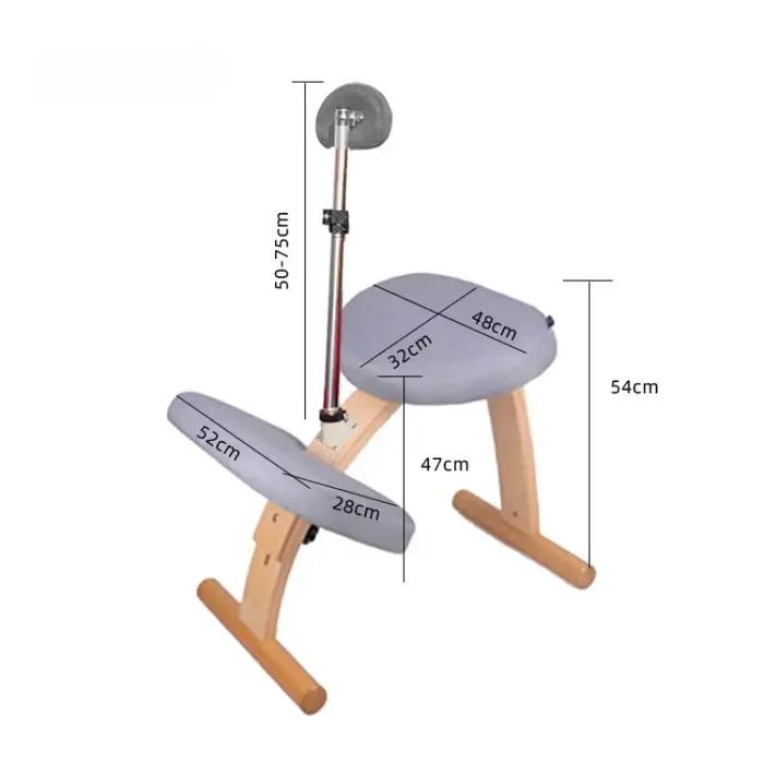 UVR-Chaise d'ordinateur à la maison avec coussin en éponge à rebond élevé, siège élévateur ergonomiq
