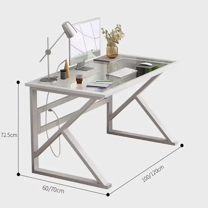 Bureau de jeu chambre salle de mouvement bureaux Table Pliante Mesa Gamer ordinateur lecture Qimink