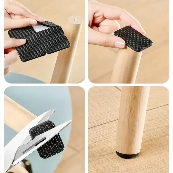 Coussinet de protection auto-adhésif pour pieds de meubles, antidérapant, résistant aux rayures, pou