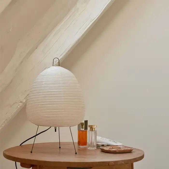 LED lampe de Table moderne minimaliste main berceau Xuan papier pour salon étude chambre hôtel intér