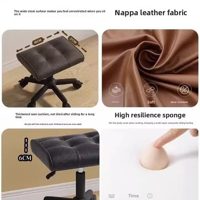 Repose-pieds réglable en hauteur pour chaise de bureau, repose-pieds surélevé sous le bureau avec mo