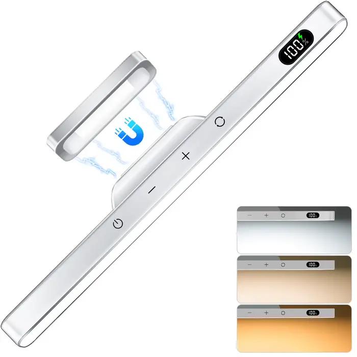 WILLED-Lampe de Table Tactile Magnétique, Veilleuses Rechargeables, Lampe de Bureau, Batterie 2500mA