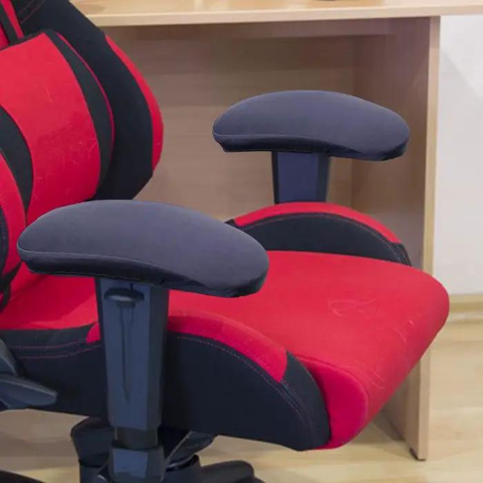2 housses de protection amovibles pour accoudoirs de chaise de bureau, coussinets de protection lava