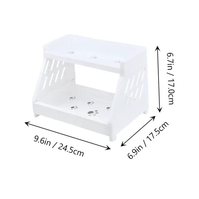Rck de rangement multicouche bureau support de rangement minimaliste dortoir bureau cosmétiques tri