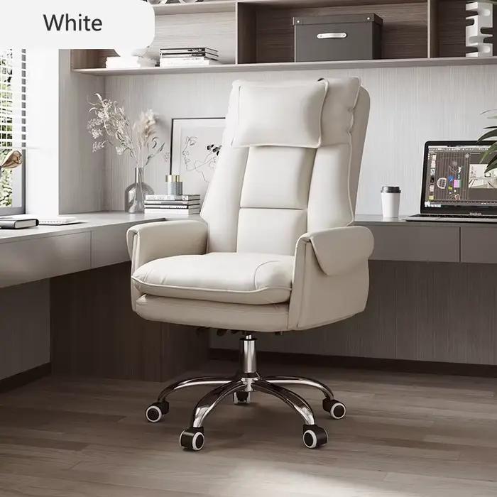 Chaise de jeu ergonomique WCG avec repose-pieds, meubles de chambre à coucher, injecteur d'ordinateu