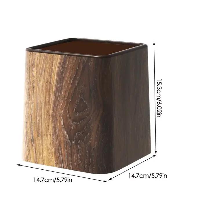 Petite poubelle de bureau, petite corbeille à déchets, poubelle de bureau avec couvercle, conteneur