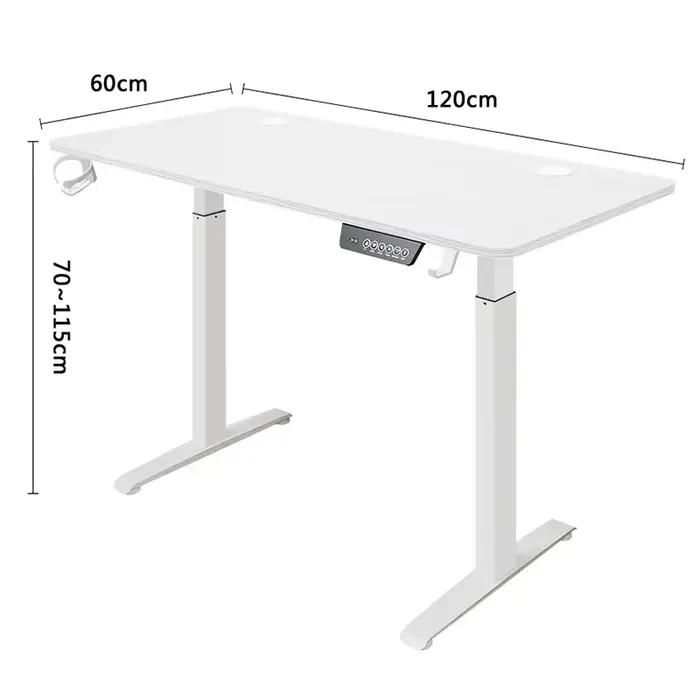 Vente chaude bureau réglable en hauteur bureau debout bureau de mouvement bureau d'ordinateur intell